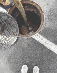 Grease trap cleaning service